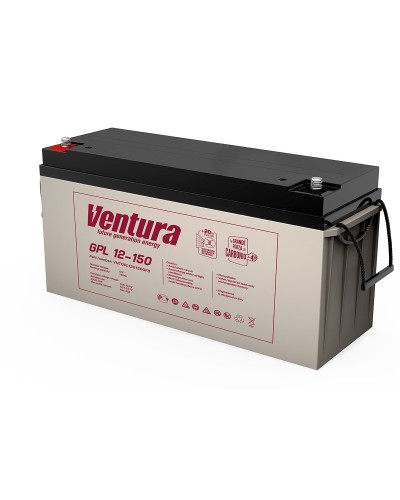 Ventura GPL 12-150. Аккумулятор герметичный свинцово-кислотный. Ventura в Йошкар-Оле
