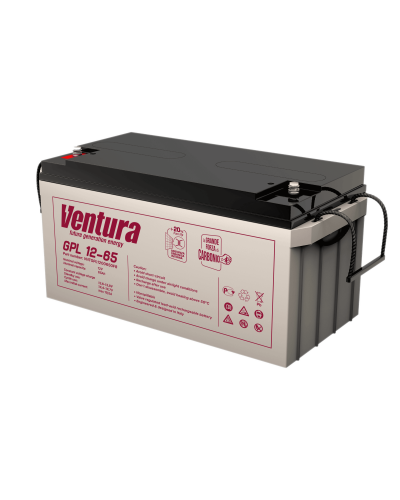 Ventura GPL 12-65. Аккумулятор герметичный свинцово-кислотный. Ventura в Йошкар-Оле