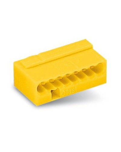 WAGO 243-508 Клемма MICRO 8-проводная желтая. Клемма для распределительных коробок. WAGO в Йошкар-Оле