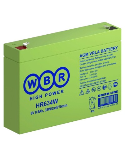 WBR HR634W. Аккумулятор герметичный свинцово-кислотный. WBR в Йошкар-Оле