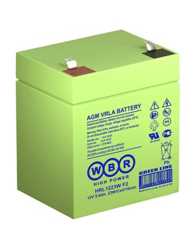 WBR HRL1223W F2. Аккумулятор герметичный свинцово-кислотный. WBR в Йошкар-Оле