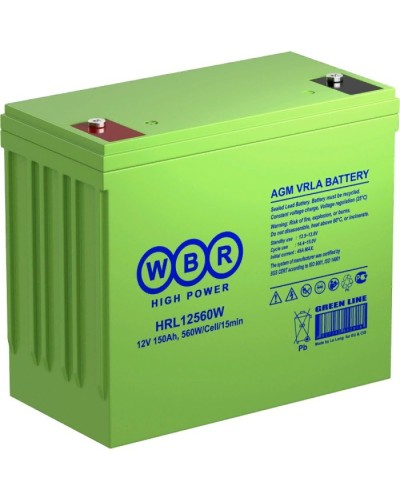 WBR HRL12560W. Аккумулятор герметичный свинцово-кислотный. WBR в Йошкар-Оле