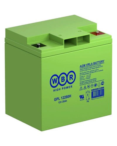 WBR GPL12280H. Аккумулятор герметичный свинцово-кислотный. WBR в Йошкар-Оле