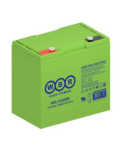 WBR HRL12220W. Аккумулятор герметичный свинцово-кислотный. WBR в Йошкар-Оле