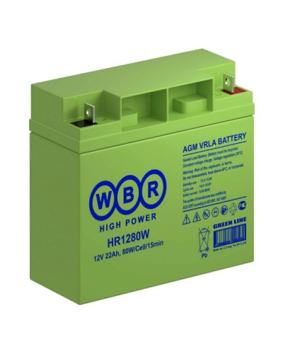 WBR HR1280W. Аккумулятор герметичный свинцово-кислотный. WBR в Йошкар-Оле