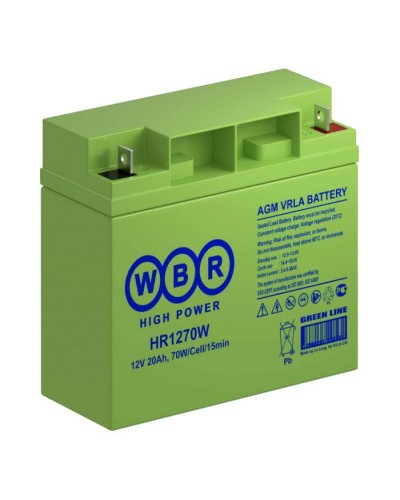 WBR HR1270W. Аккумулятор герметичный свинцово-кислотный. WBR в Йошкар-Оле