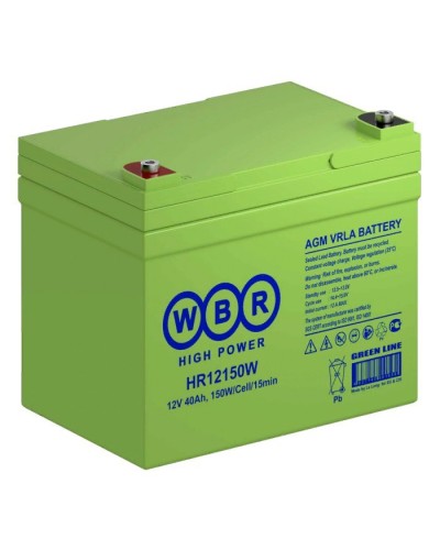WBR HR12150W. Аккумулятор герметичный свинцово-кислотный. WBR в Йошкар-Оле