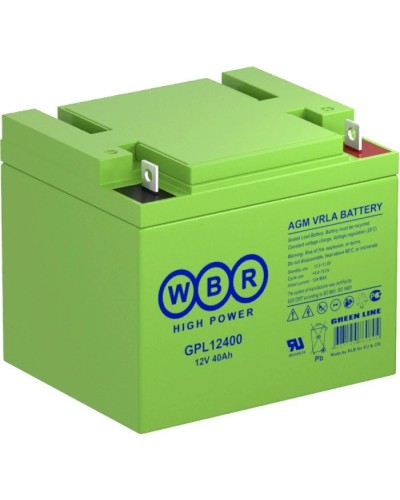 WBR GPL12400. Аккумулятор герметичный свинцово-кислотный. WBR в Йошкар-Оле
