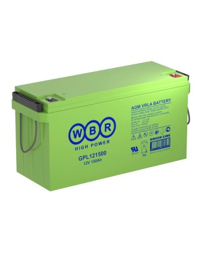 WBR GPL121500. Аккумулятор герметичный свинцово-кислотный. WBR в Йошкар-Оле