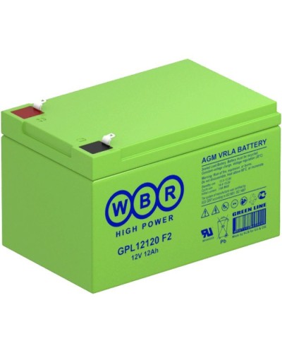 WBR GPL12120 F2. Аккумулятор герметичный свинцово-кислотный. WBR в Йошкар-Оле