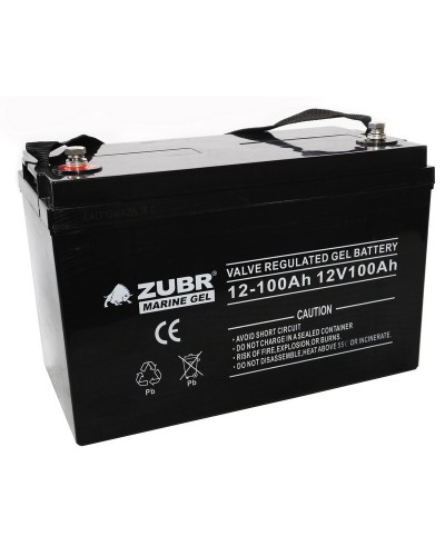 ZUBR MARINE GEL NPG 12-100 (12V, 100Ah). Аккумулятор герметичный свинцово-кислотный. ZUBR в Йошкар-Оле