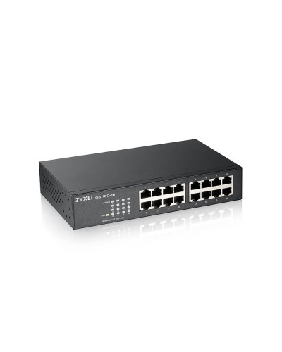 GS1100-16-EU0103F. Коммутатор 16xGE, rack 19, бесшумный. ZYXEL в Йошкар-Оле