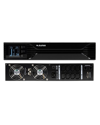 RAPAN-UPS 3000 RACK+4х9Ah (RAPAN-UPS 3000-RACK-IN-4х9-E) (8960). Бесперебойный источник питания. Бастион в Йошкар-Оле