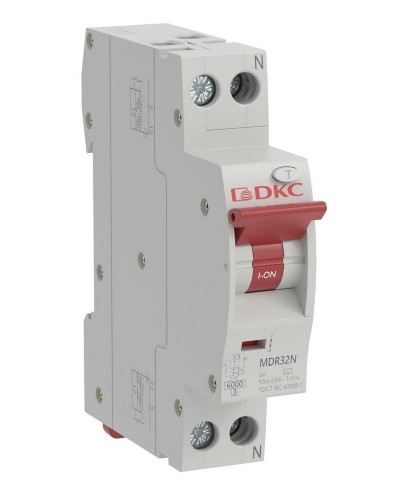 YON max MDR, 1P+N, 10mA, 10A, 6kA, А (MDR32N-1N1C10-A). Компактный автоматический выключатель дифференциального тока. ДКС в Йошкар-Оле