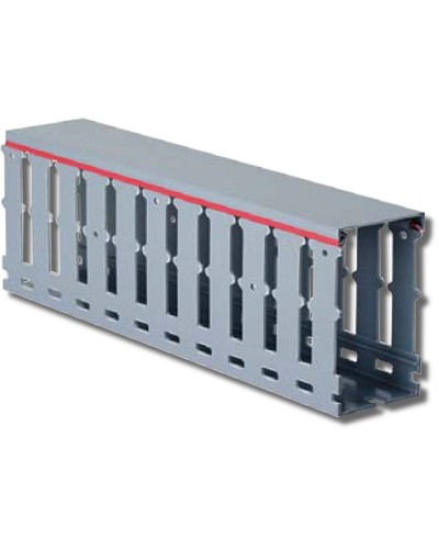 Короб перфорированный 80x40 RL12 (00163RL) серый: Короб перфорированный с крышкой в Йошкар-Оле