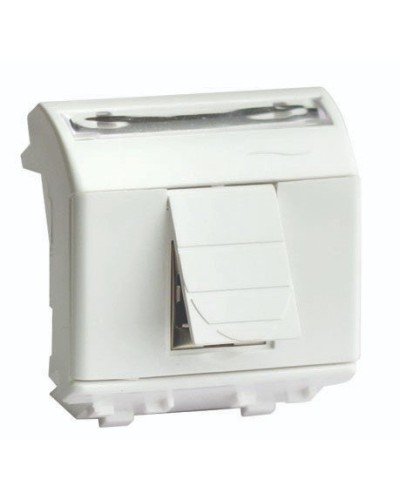 Розетка RJ-45 Brava 2 модуля слоновая кость (75450S): Розетка компьютерная с двумя разъёмами в Йошкар-Оле