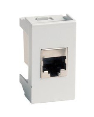 Розетка RJ-45 Viva 1 модуль серая (45138): Розетка компьютерная с одним разъёмом в Йошкар-Оле