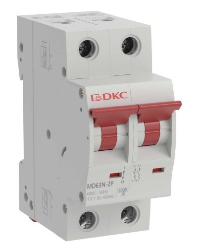 YON max MD63N 2P 10А 6кА C (MD63N-2PC10). Автоматический выключатель. ДКС в Йошкар-Оле