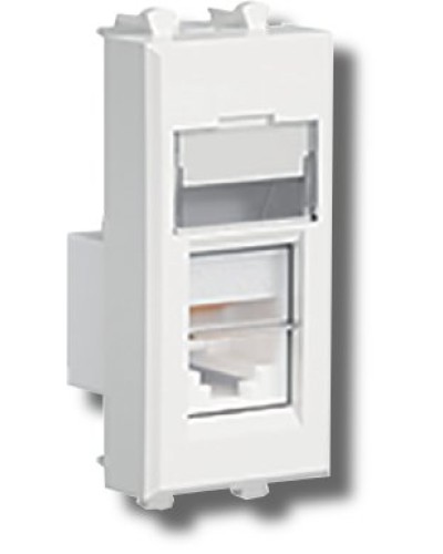 Розетка RJ-45 Avanti 1 модуль ванильная дымка (4405461): Розетка компьютерная в Йошкар-Оле