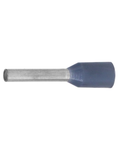 Наконечник-гильза НШВИ 0.75-06, серый (100 шт) (IF0.75-06GR). Наконечник-гильза с изолированным фланцем. ДКС в Йошкар-Оле
