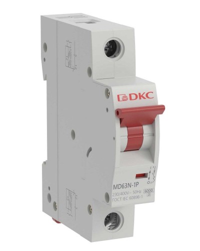 YON max MD63N 1P 6А 6кА C (MD63N-1PC6). Автоматический выключатель. ДКС в Йошкар-Оле