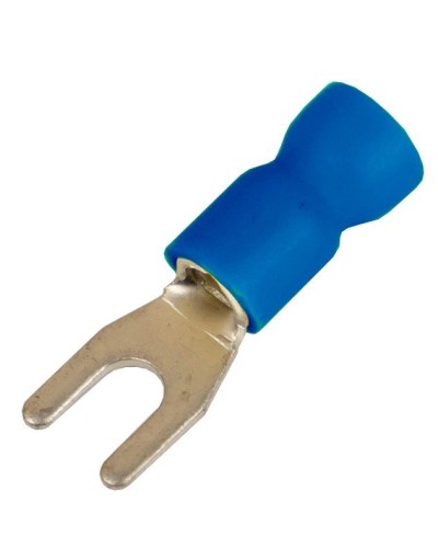 Наконечник вилочный НВИ 1,5-2,5 М3,5 (D3,7мм) (100 шт) (2B135P-EE-PVC). Наконечник вилочный с изолированным фланцем ПВХ. ДКС в Йошкар-Оле