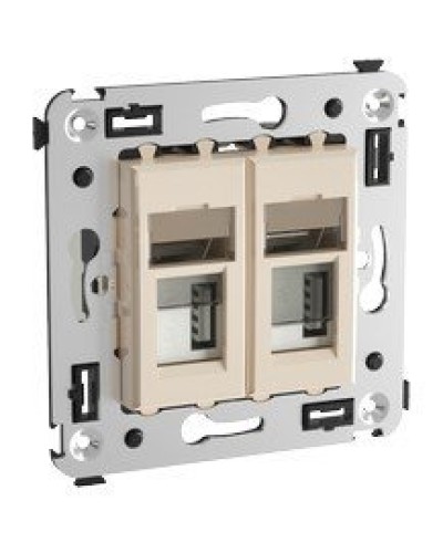 Розетка USB в стену Avanti ванильная дымка (4405543). Розетка USB. ДКС в Йошкар-Оле