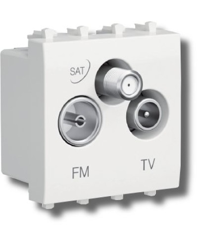 Розетка TV-FM-SAT Avanti 1 модуль ванильная дымка (4405532): Розетка TV-FM-SAT в Йошкар-Оле