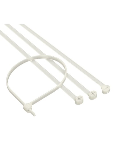 Хомут 2,5x100 P6.6, белый (100шт) (21203SR): Хомут с двойным замком в Йошкар-Оле