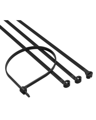 Хомут 4,8x370 P6.6, черный (100шт) (21319SR): Хомут с двойным замком в Йошкар-Оле