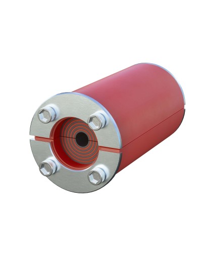 Проходка круглая, нержавеющая, D188х70 мм для кабелей D80-140 мм (DXF3110): Проходка круглая, нержавеющая в Йошкар-Оле