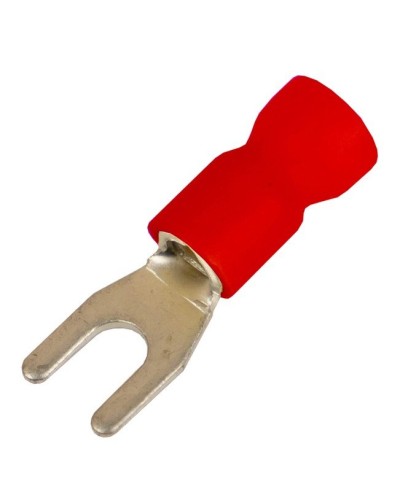 Наконечник вилочный НВИ 0,25-1,5 М3,5 (D3,7мм) (100 шт) (2A135P-EE-PVC). Наконечник вилочный с изолированным фланцем ПВХ. ДКС в Йошкар-Оле