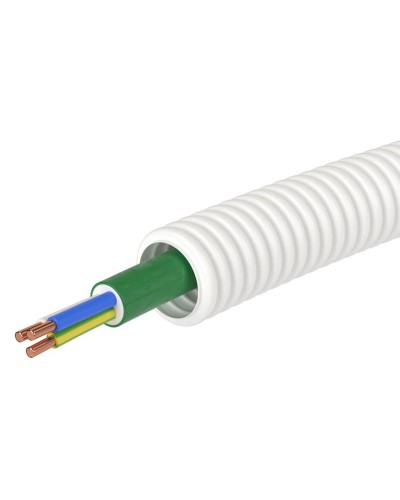 Труба ПЛЛ D20 + ППГнг(А)-HF 3х1,5 (ГОСТ+) (8L82050HF). Гофрошланг с кабелем. ДКС в Йошкар-Оле