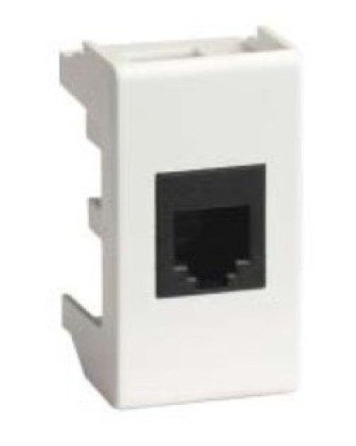 Розетка RJ-45 Viva 1 модуль белая (45038): Розетка компьютерная с одним разъёмом в Йошкар-Оле