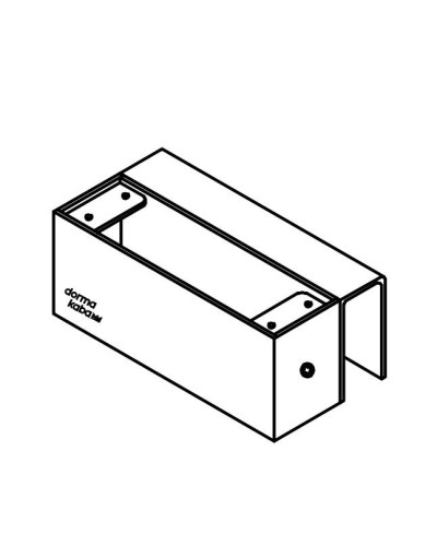 DBA-101 Glass Comfort. Комплект монтажный для цельностеклянной створки, для совместной работы с замком DB100.. dormakaba в Йошкар-Оле