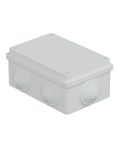 Коробка JBS120 120х80х50, 6 вых., IP55, белая (44008W-1). Коробка монтажная. Экопласт в Йошкар-Оле