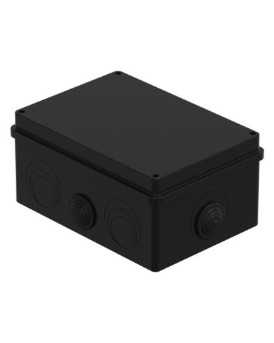 Коробка JBS210 210х150х100, 8 вых., IP55, черная (44016BL-1). Коробка монтажная. Экопласт в Йошкар-Оле