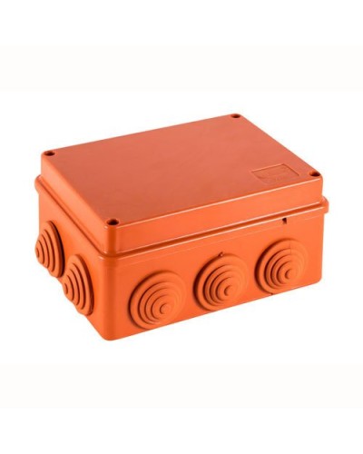 Коробка JBS150 150х110х70, 10 вых., 10P (0,15...2,5мм²) (43089HF). Коробка монтажная, огнестойкая, без галогена. Экопласт в Йошкар-Оле