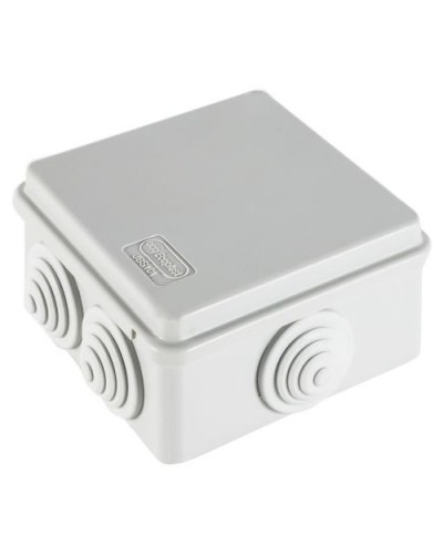 Коробка JBS101 100х100х55, 6 вых., IP55, серая (44037). Коробка монтажная. Экопласт в Йошкар-Оле