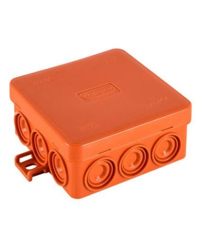 Коробка JBL085 85х85х38, 12 вых., 2P (0,15...4мм²) (43455HF). Коробка монтажная, огнестойкая, без галогена. Экопласт в Йошкар-Оле