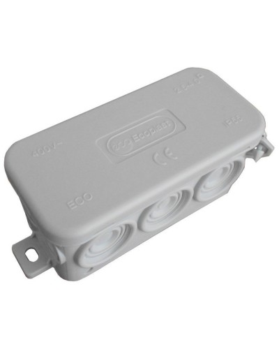 Коробка JBL090 90х42х40, 10 вых., IP55, серая (44055). Коробка монтажная. Экопласт в Йошкар-Оле