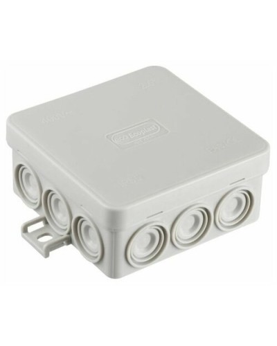 Коробка JBL085 85х85х38, 12 вых., 4P (1,5…10мм²) серая (43765HF-GR). Коробка монтажная, огнестойкая, без галогена. Экопласт в Йошкар-Оле