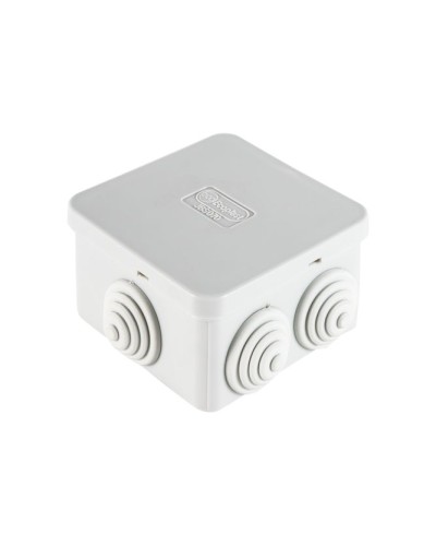 Коробка JBS070 70х70х40, 6 вых., IP44, белая (44056W-1). Коробка монтажная. Экопласт в Йошкар-Оле