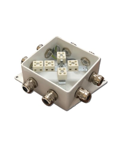 КМ-О (10к*6,0)-IP66-120х120, четыре ввода. Коробка монтажная огнестойкая. Гефест в Йошкар-Оле