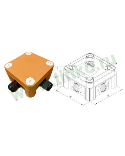 КМ-О-1010(П)(8к)-IP66(П6-12): Коробка монтажная огнестойкая в Йошкар-Оле