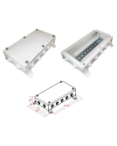 КМ IP55-1530. Коробка монтажная электротехническая. Гефест в Йошкар-Оле