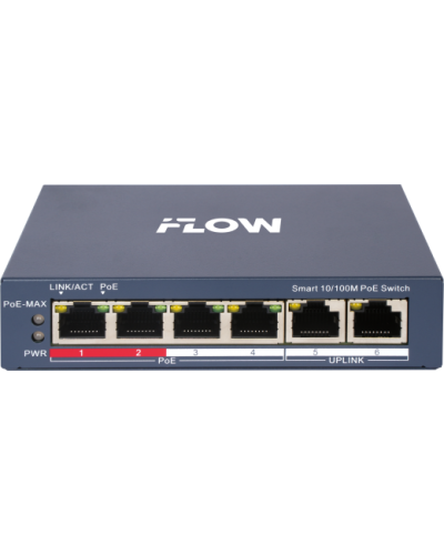 F-SW-EM206POE-VM/L. Коммутатор с POE. i-FLOW в Йошкар-Оле
