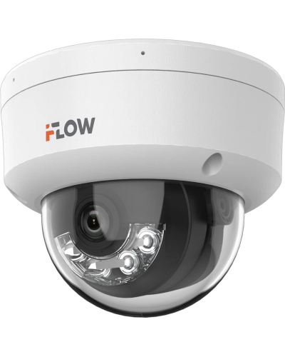 F-IC-2482C2MS(4мм). Бюджетная IP-видеокамера купольная. i-FLOW в Йошкар-Оле