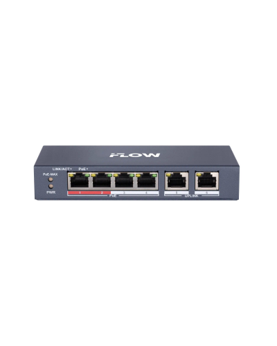 F-SW-EU206HPOE-V. Сетевой PoE коммутатор. i-FLOW в Йошкар-Оле