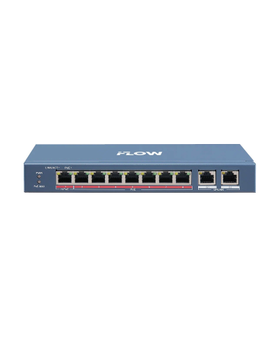 F-SW-EU410HPOE-V. Сетевой PoE коммутатор. i-FLOW в Йошкар-Оле